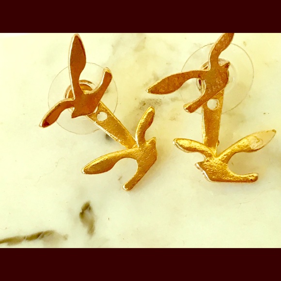 🕊Adjustable Length Flying Golden Bird Earrings🕊